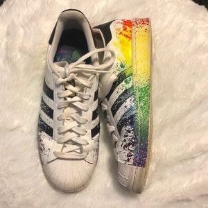 Original superstar adidas “pride edition”